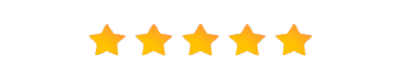 Five-star rating indicating high customer satisfaction with BioVanish
