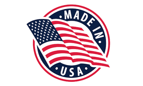 Made in USA badge, guaranteeing BioVanish production adheres to high American manufacturing standards